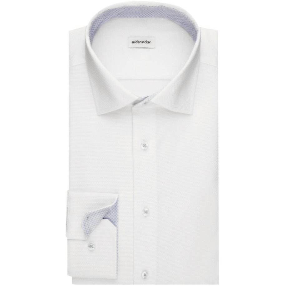 Seidensticker Overhemd ML6 (vanaf 68 CM) wit Wit