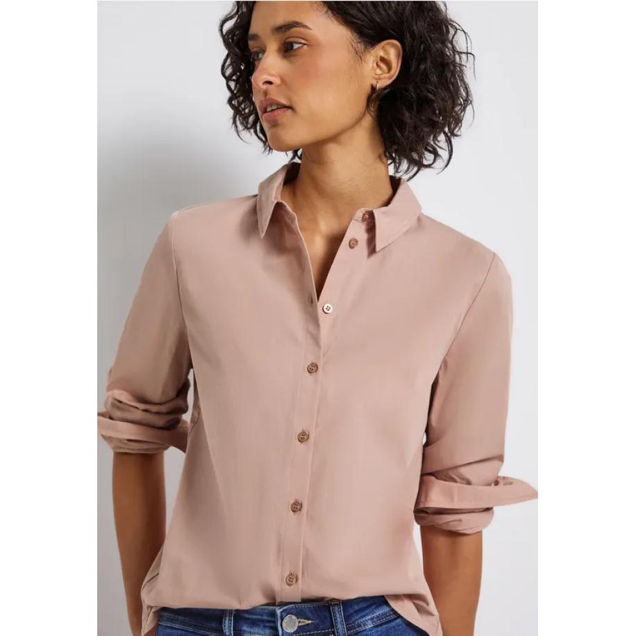 Street One Zakelijke blouse Roze
