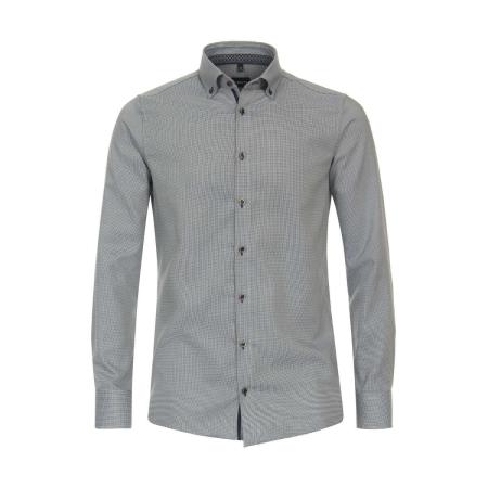 Venti Overhemd groen, Pied De Poule