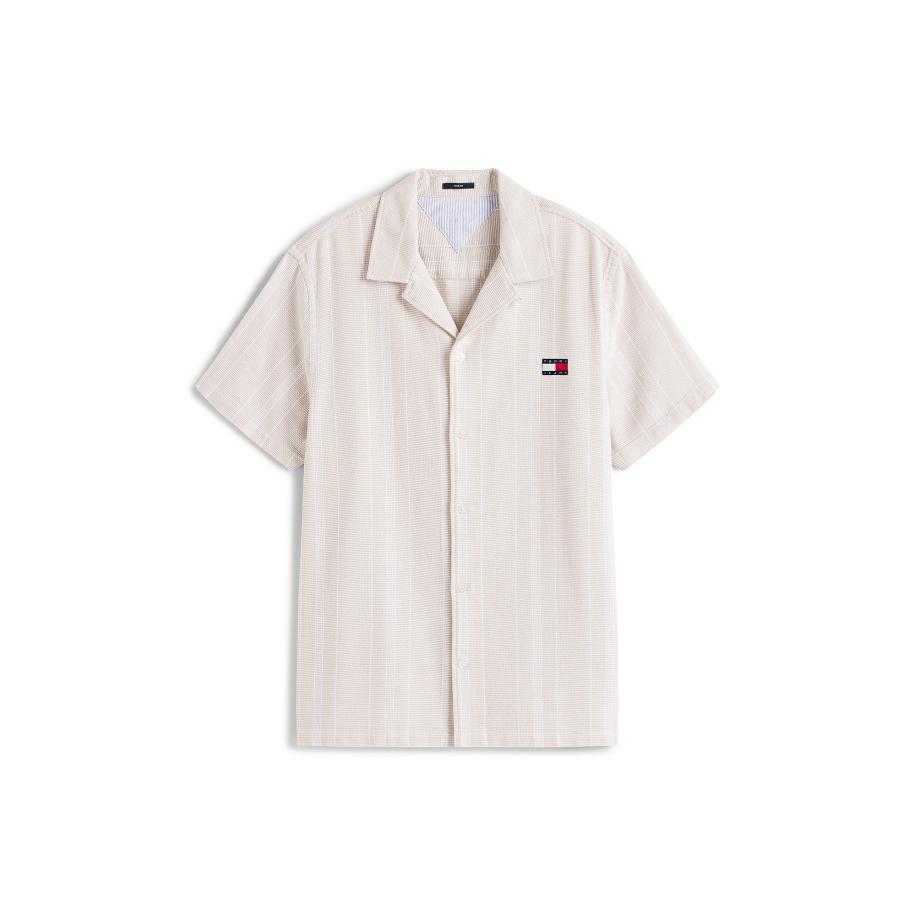 Tommy Jeans Tommy Jeans Overhemd beige / wit -