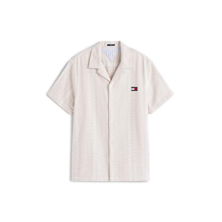 Tommy Jeans Tommy Jeans Overhemd beige / wit