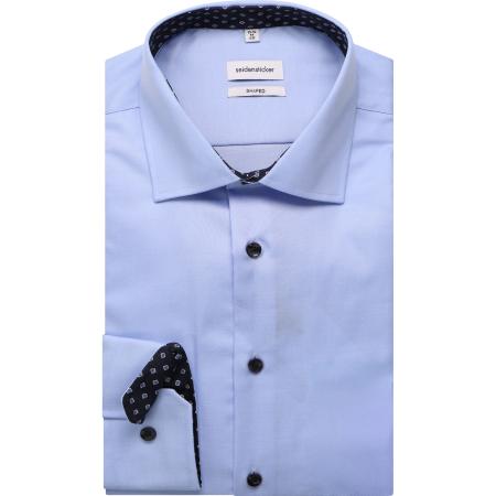 Seidensticker Overhemd ML6 (vanaf 68 CM) lichtblauw