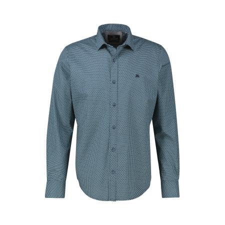 Lerros LERROS Overhemd blauw / wit