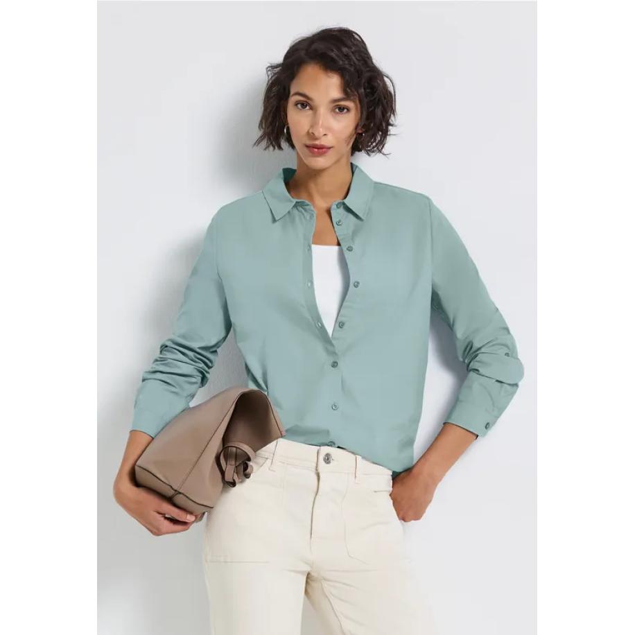 Street One Zakelijke blouse Blauw