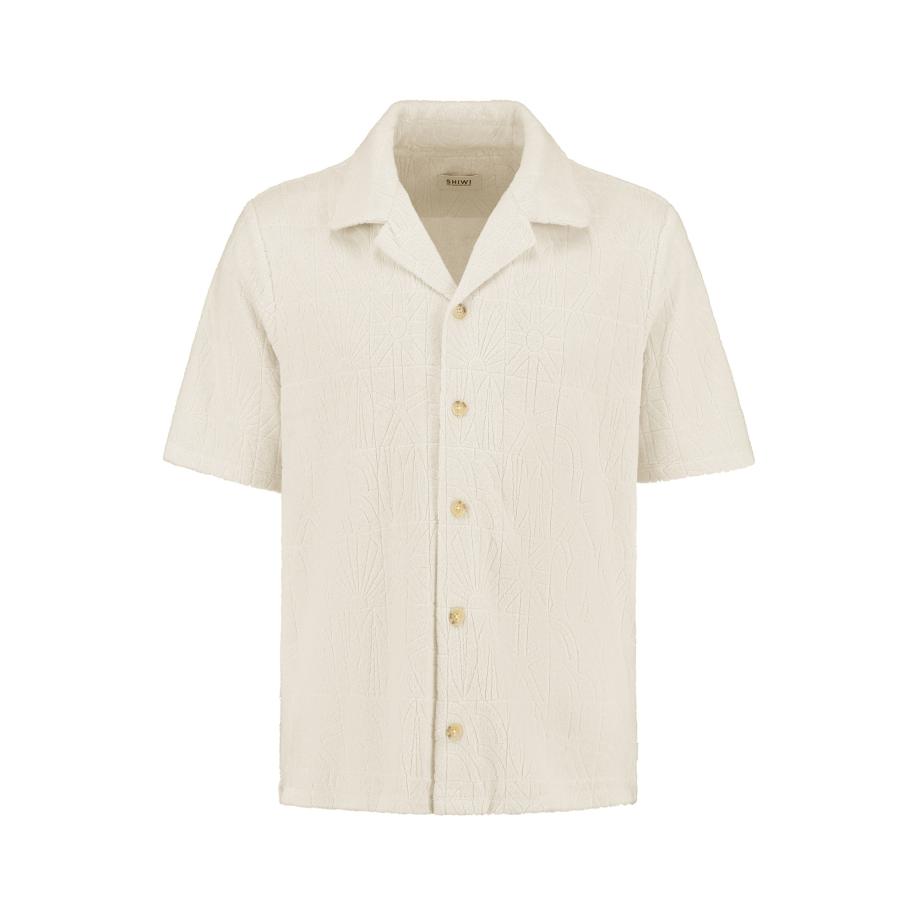 Shiwi Shiwi Overhemd Ted Geo Sun beige -