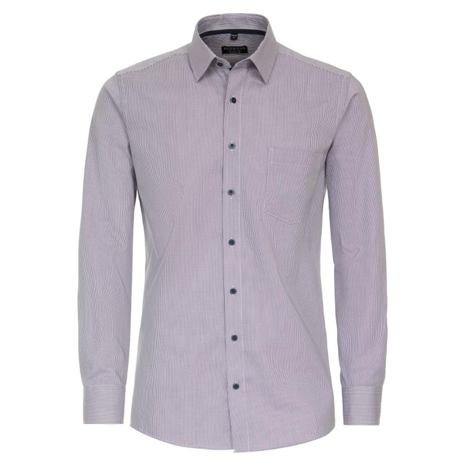 Redmond Overhemd, Effen Multicolor