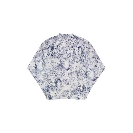 DreiMaster DreiMaster Klassik Blouse marine / wit