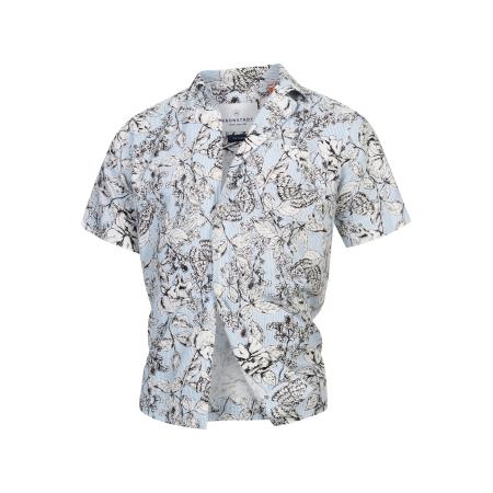 Kronstadt Kronstadt Overhemd Bridge lichtblauw / zwart