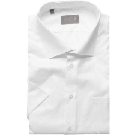 fakts Overhemd Korte mouw wit