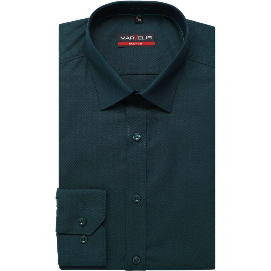 Marvelis Overhemd groen, Faux-uni Groen