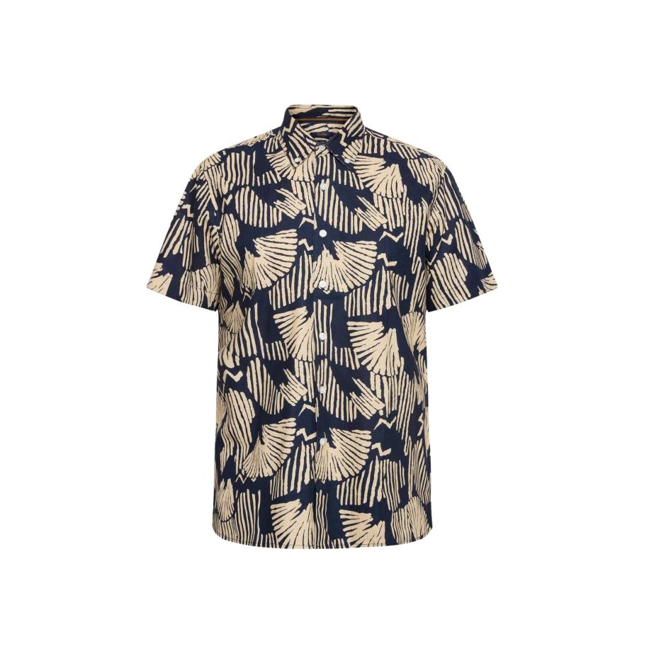 Signal Overhemd Pelle lichtbeige / marine Blauw