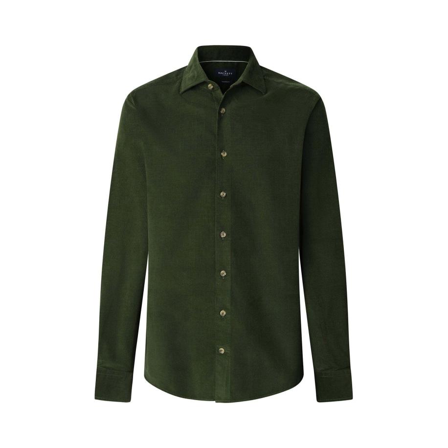 Hackett London Hackett London Overhemd groen -