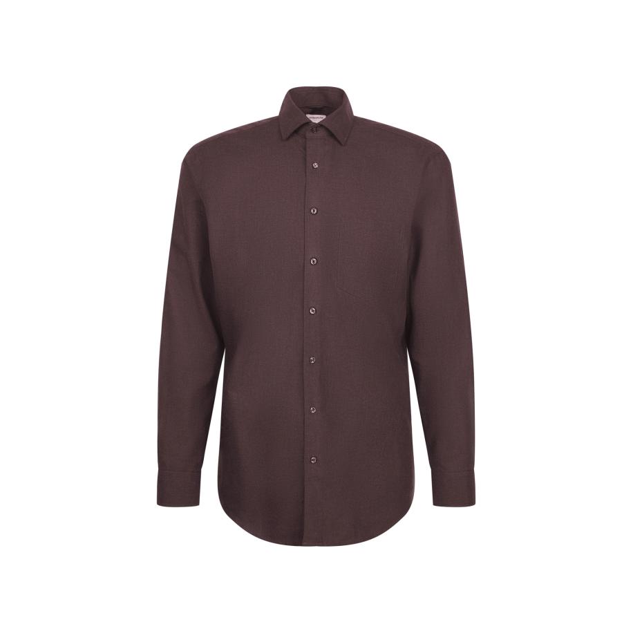 SEIDENSTICKER Zakelijk overhemd bruin Bruin