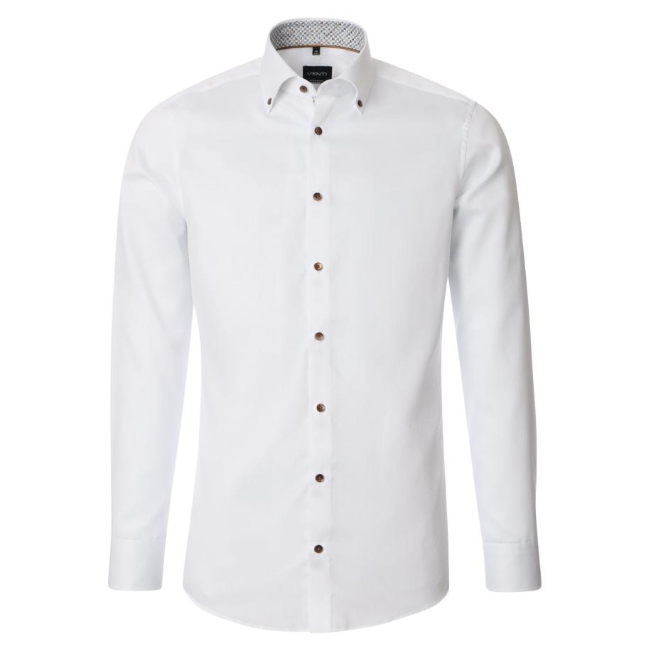 Venti Overhemd wit, Faux-uni Wit