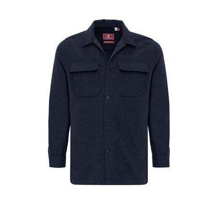 Williot Williot Overhemd nachtblauw