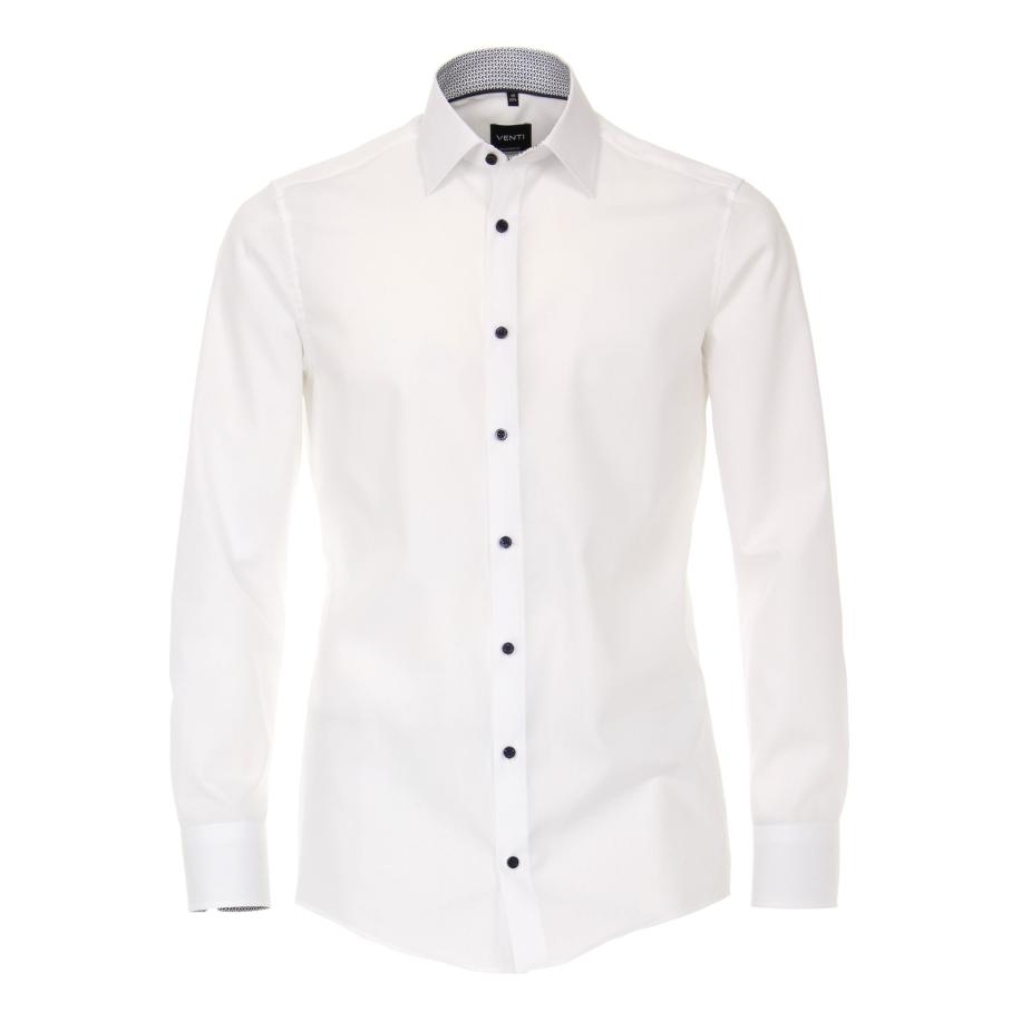 Venti Overhemd wit, Faux-uni Wit