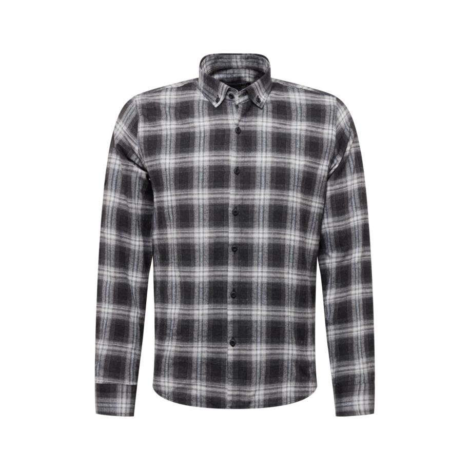 Trendyol Trendyol Overhemd grafiet / wit -