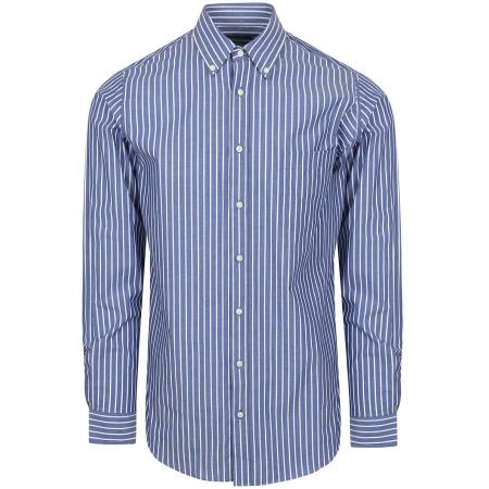 Steppin' Out Overhemd Streep Blauw