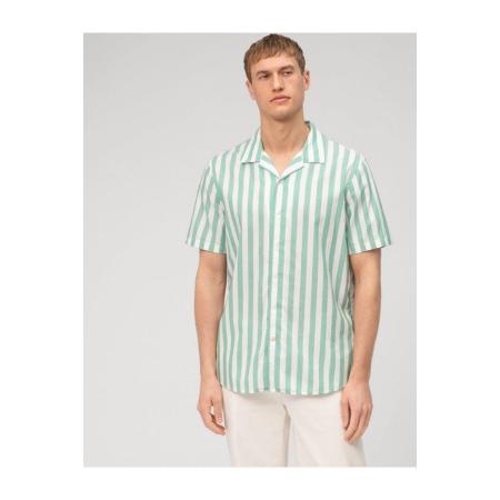 OLYMP Casual Overhemd Korte mouw groen