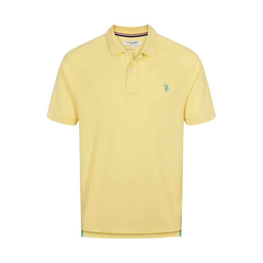 U.S. Polo Assn. U.S. POLO ASSN. Shirt Alfred aqua / geel -