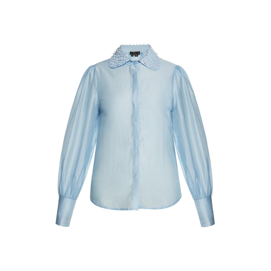 Faina faina Blouse lichtblauw -