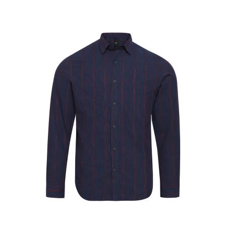 Campus Sutra Campus Sutra Overhemd Micah navy / bourgogne