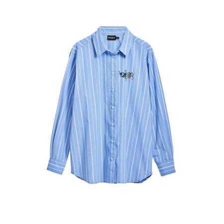 Desigual Desigual Blouse lichtblauw / wit