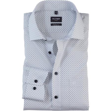 OLYMP Luxor Overhemd stopverf, Bedrukt