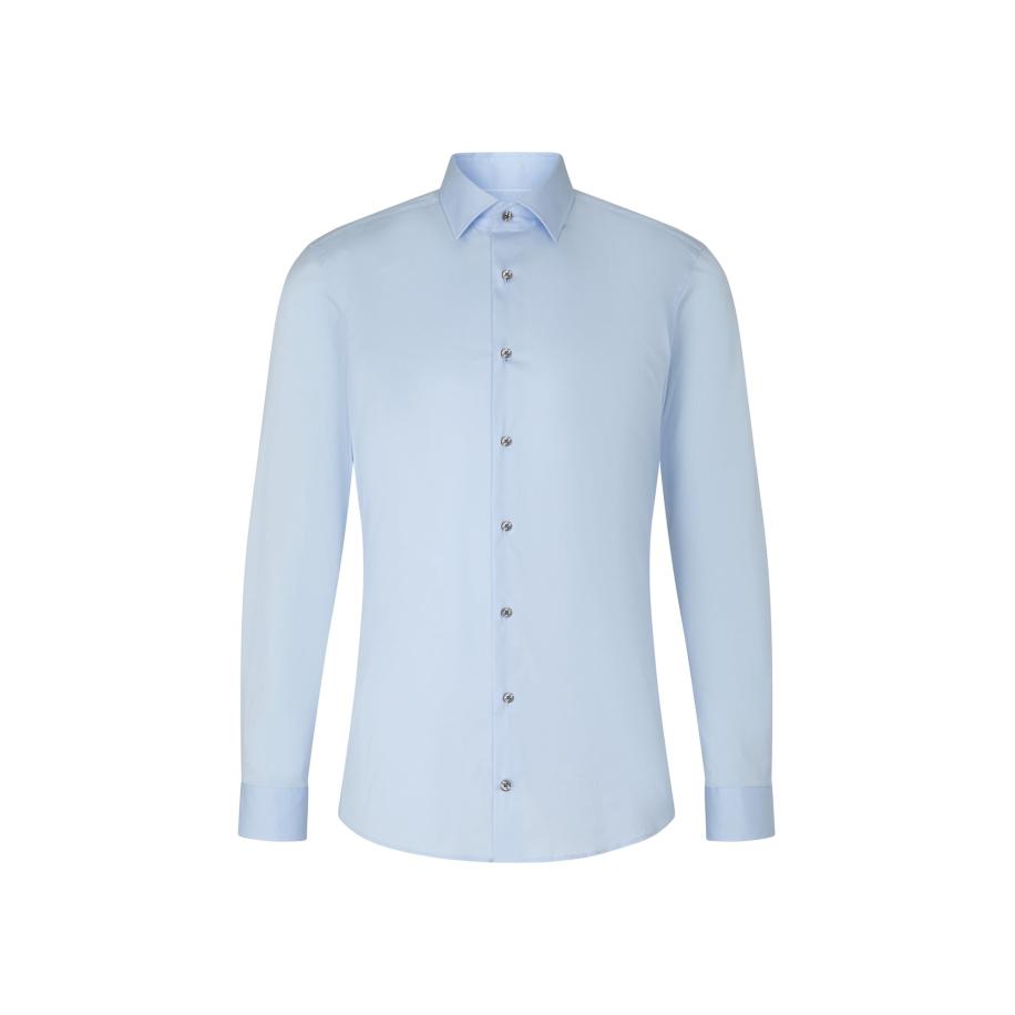 STRELLSON Zakelijk overhemd Santos lichtblauw Blauw