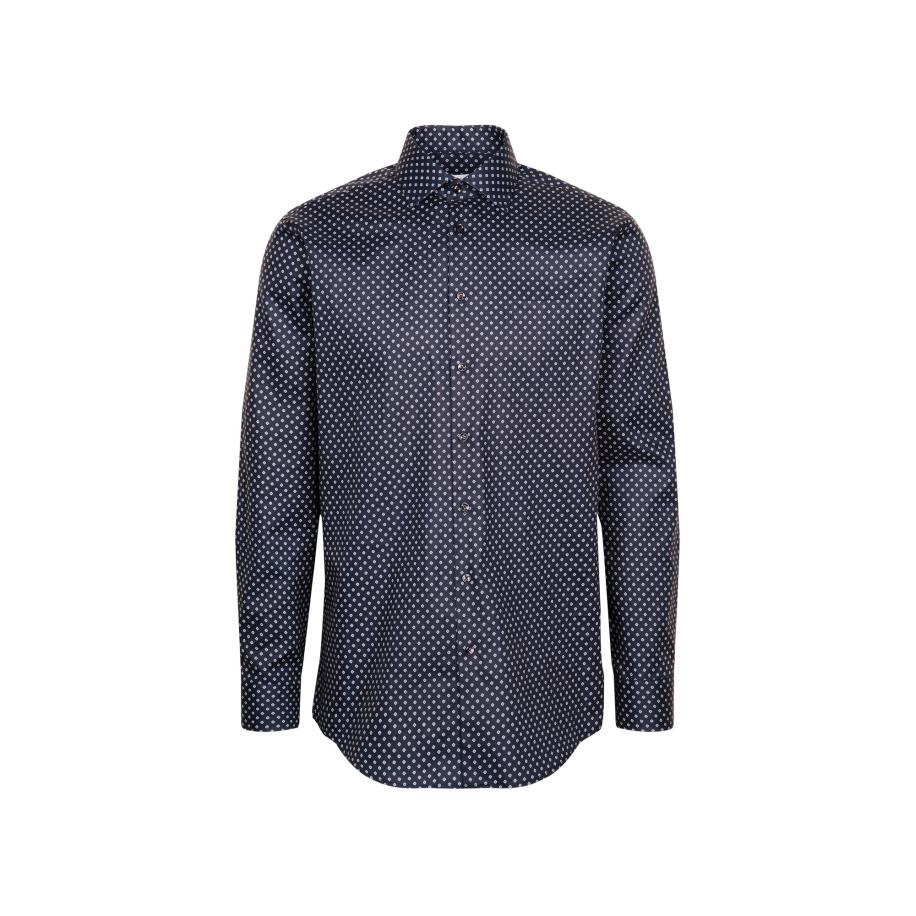Seidensticker SEIDENSTICKER Zakelijk overhemd blauw / navy / wit -