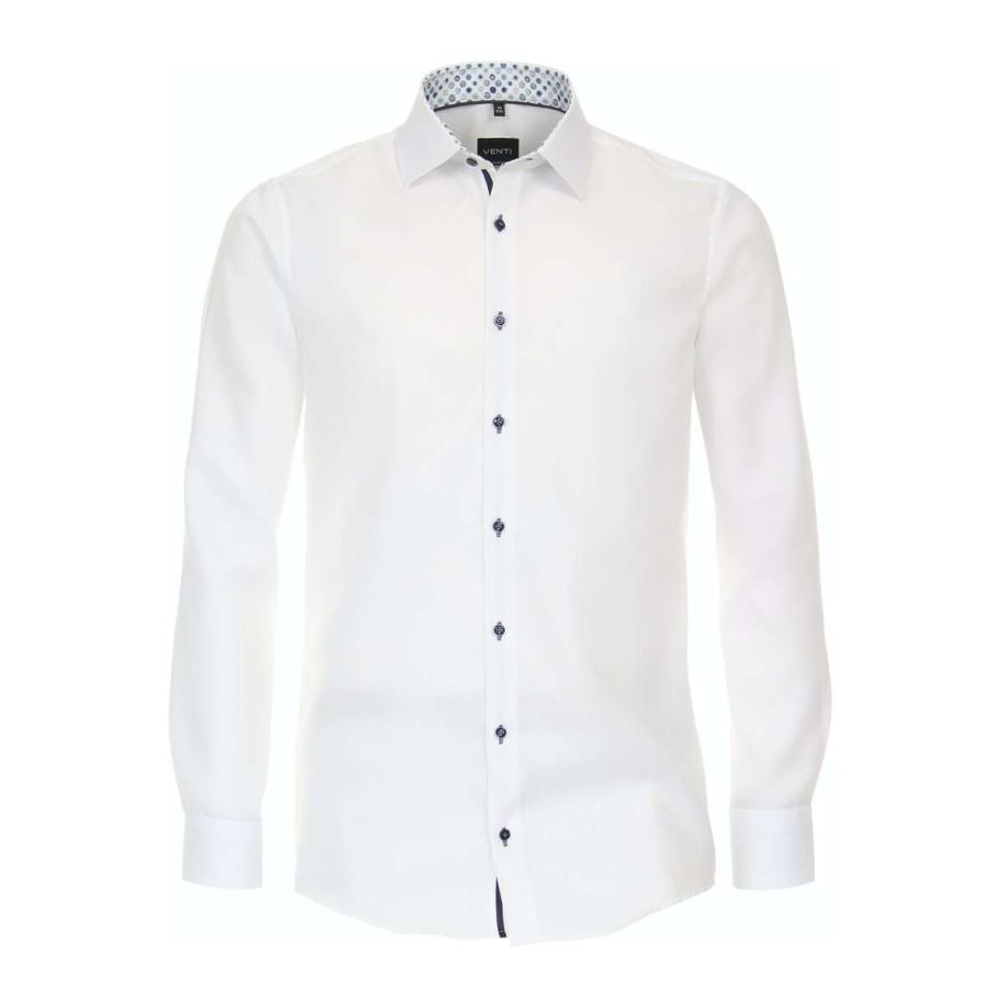 Venti Overhemd wit, Faux-uni Wit