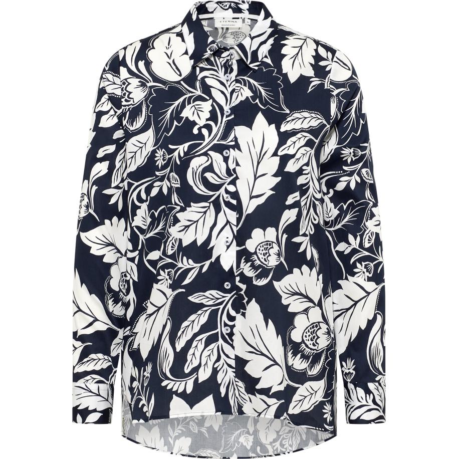 Eterna ETERNA Blouse navy / wit -