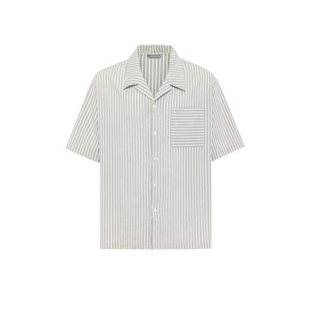 Dandalo Dandalo Overhemd kaki / wit