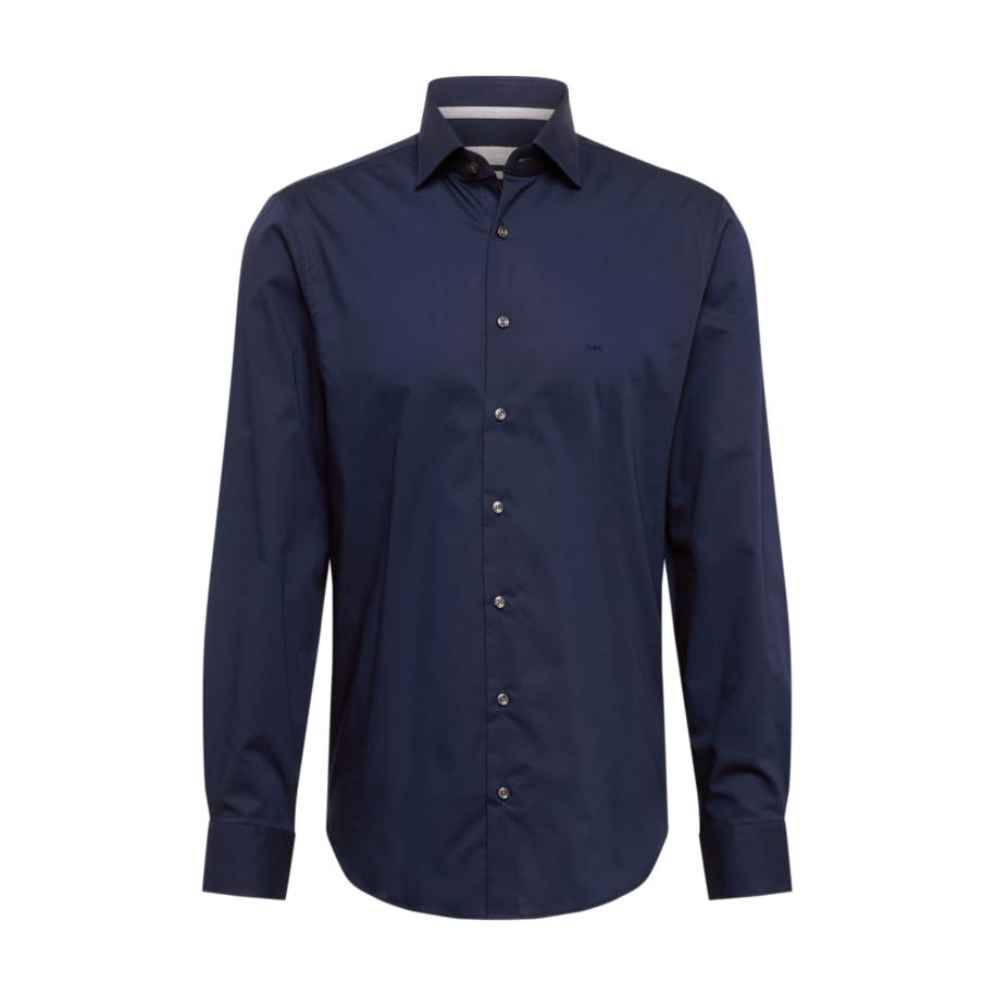 Michael Kors Michael Kors Zakelijk overhemd nachtblauw -