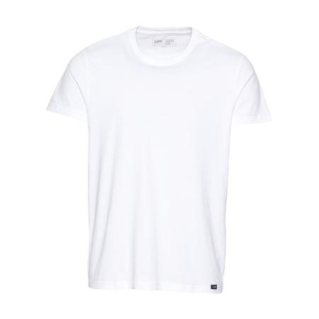 Lee Lee Shirt TWIN PACK CREW wit