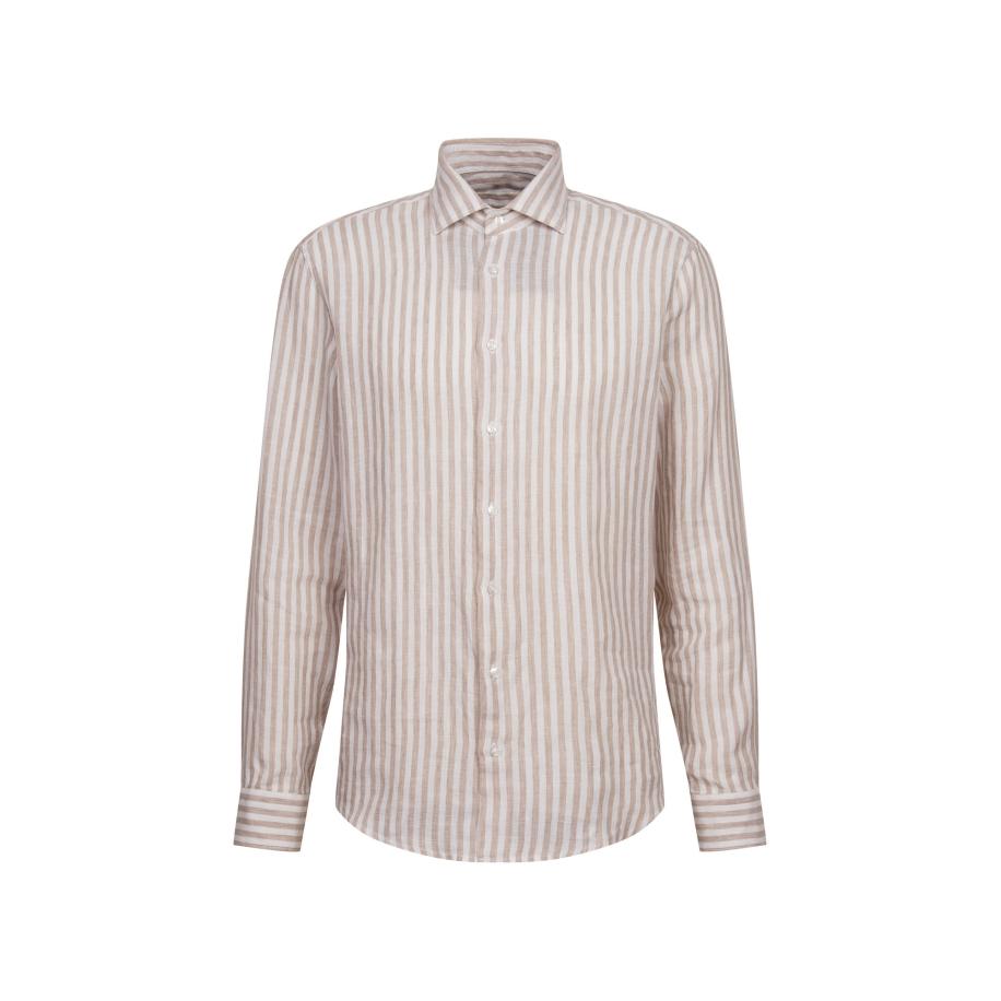 Seidensticker SEIDENSTICKER Zakelijk overhemd beige / wit -