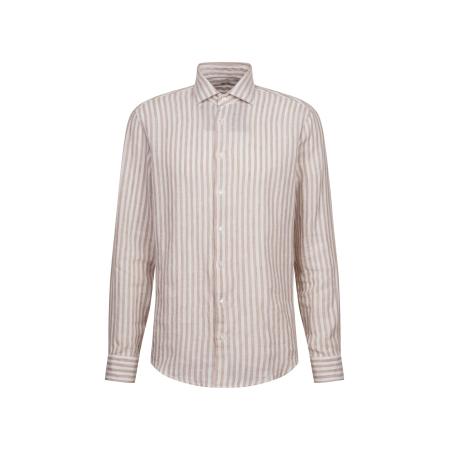 Seidensticker SEIDENSTICKER Zakelijk overhemd beige / wit