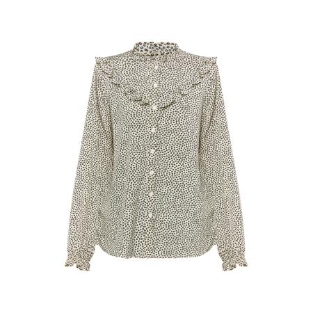 DreiMaster DreiMaster Vintage Blouse Imane crème / zwart