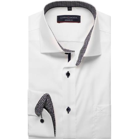 Casa Moda Overhemd wit, Faux-uni