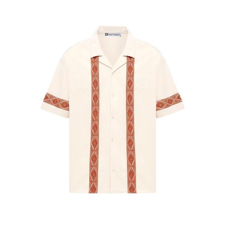 Dandalo Dandalo Overhemd chamois / kreeft