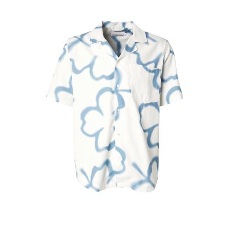 Armedangels ARMEDANGELS Overhemd LOVAAR crème / saffier