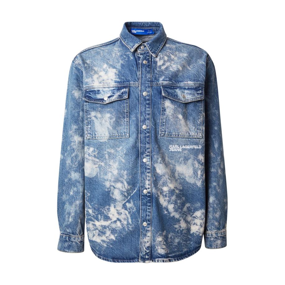 Karl Lagerfeld KARL LAGERFELD JEANS Overhemd blauw / wit -