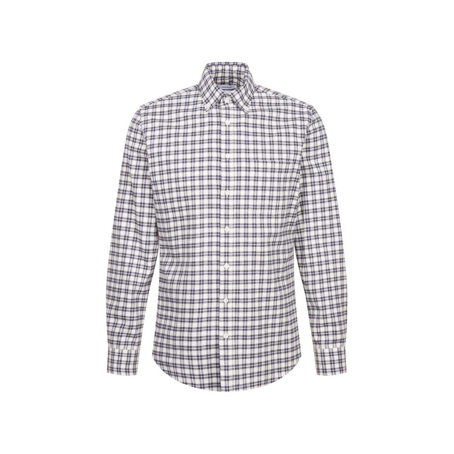 SEIDENSTICKER Overhemd grijs / wit Grijs