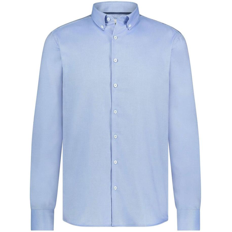 State Of Art Essentials Oxford Overhemd Blauw Blauw