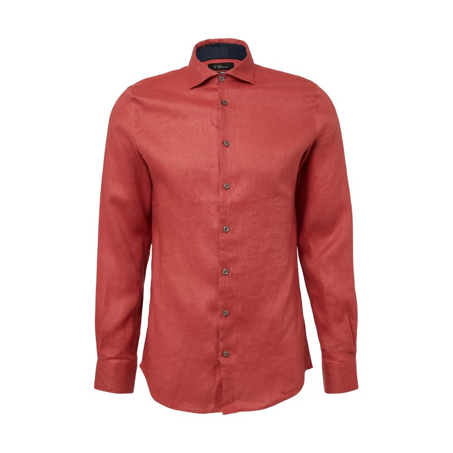 s.Oliver BLACK LABEL Overhemd roestrood Rood