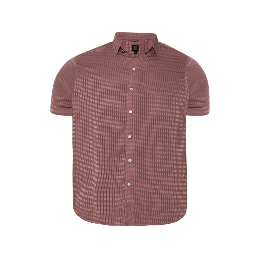 Campus Sutra Overhemd Fernando bruin / pink Roze