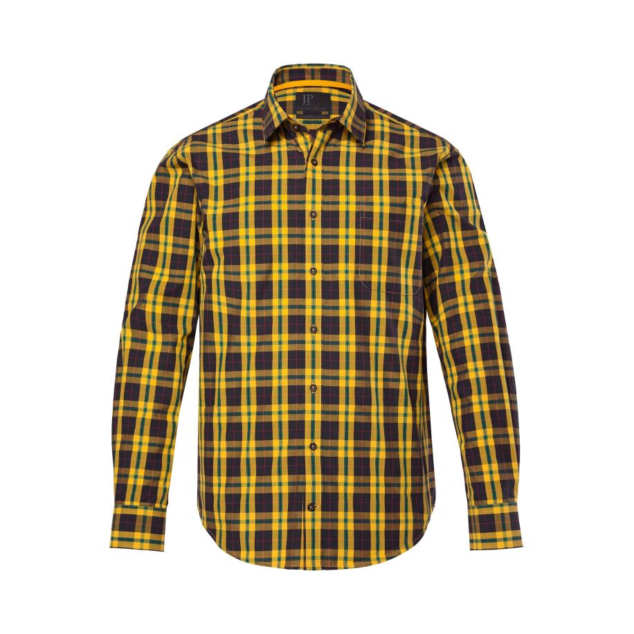 JP1880 JP1880 Overhemd bruin / curry / groen / rood -