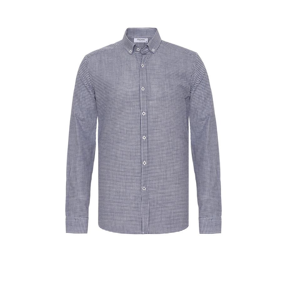 Moxx Paris Moxx Paris Overhemd navy / wit -