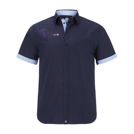 jan vanderstorm Jan Vanderstorm Overhemd Fynnjard blauw