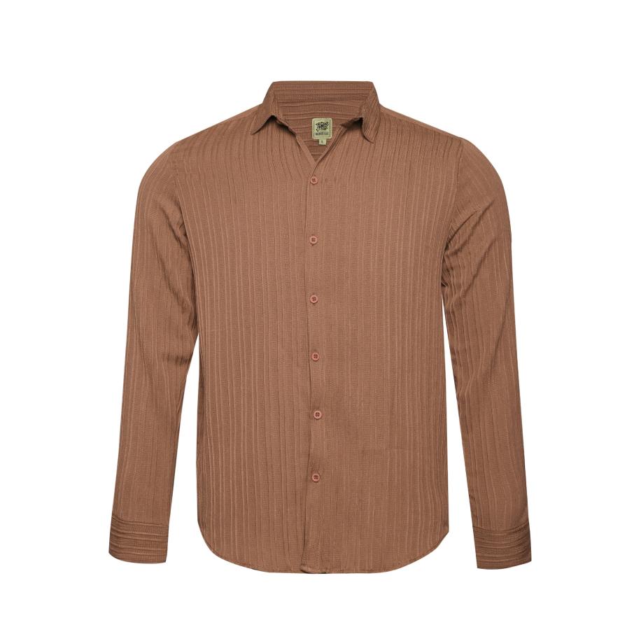 Campus Sutra Campus Sutra Overhemd Brynn bruin -